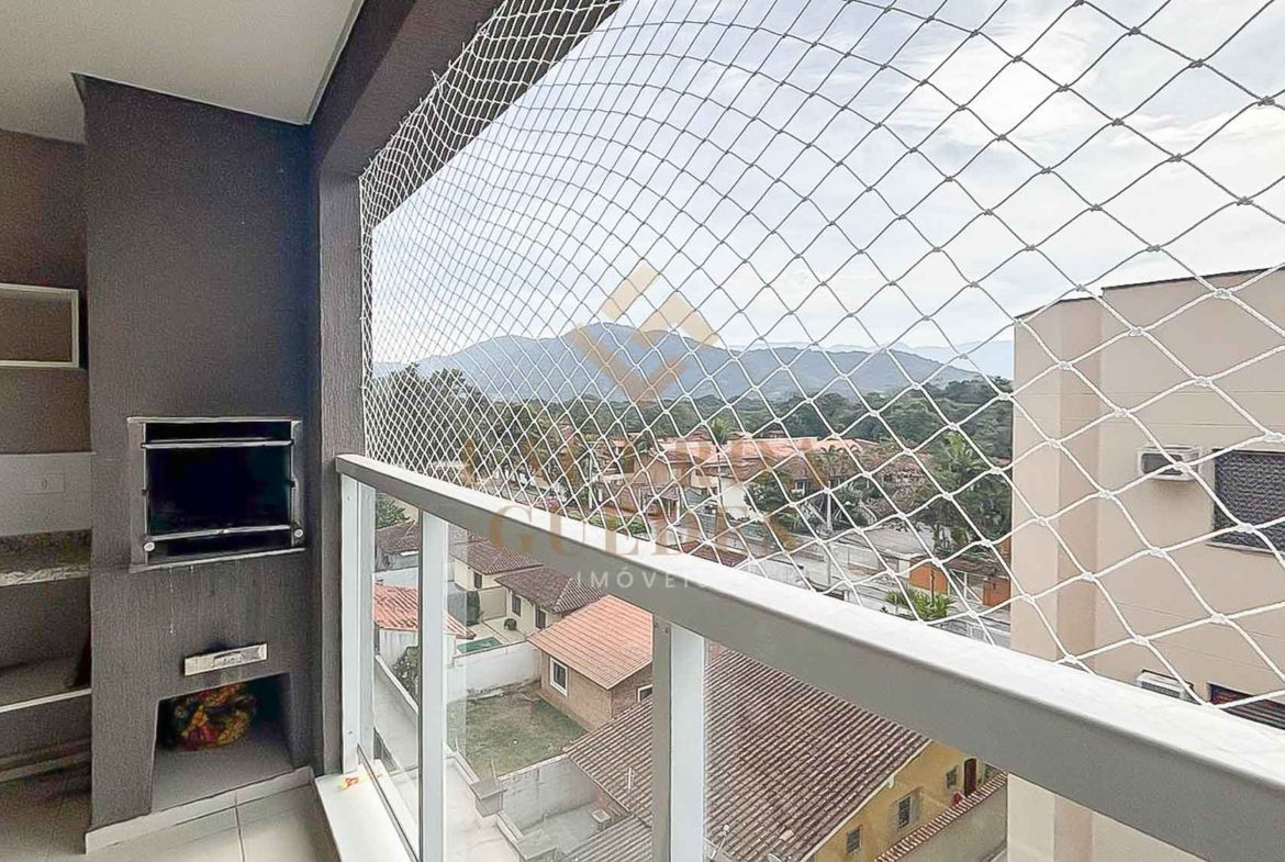 Vista externa a partir da varanda do apartamento