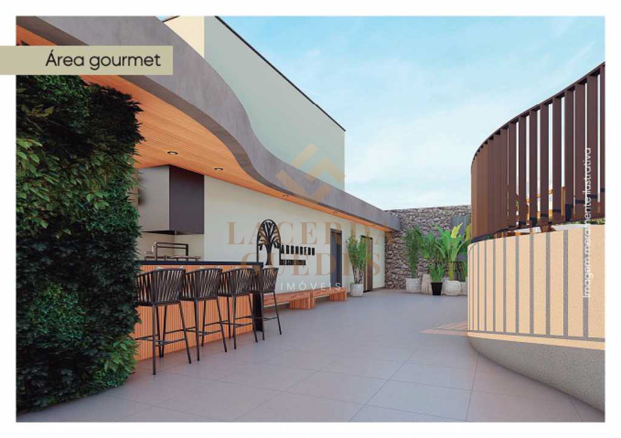 Rooftop do Arboredo Residencial em Ubatuba