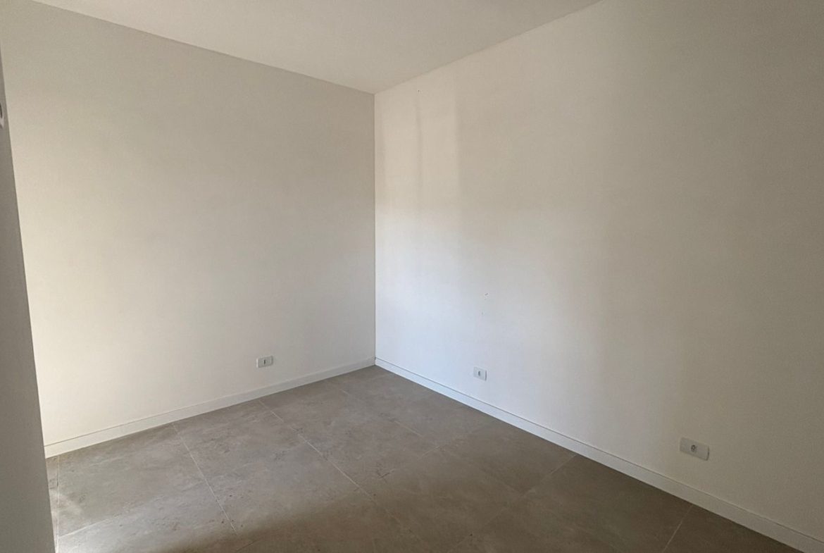 Dormitório do apartamento no Duo Itaguá