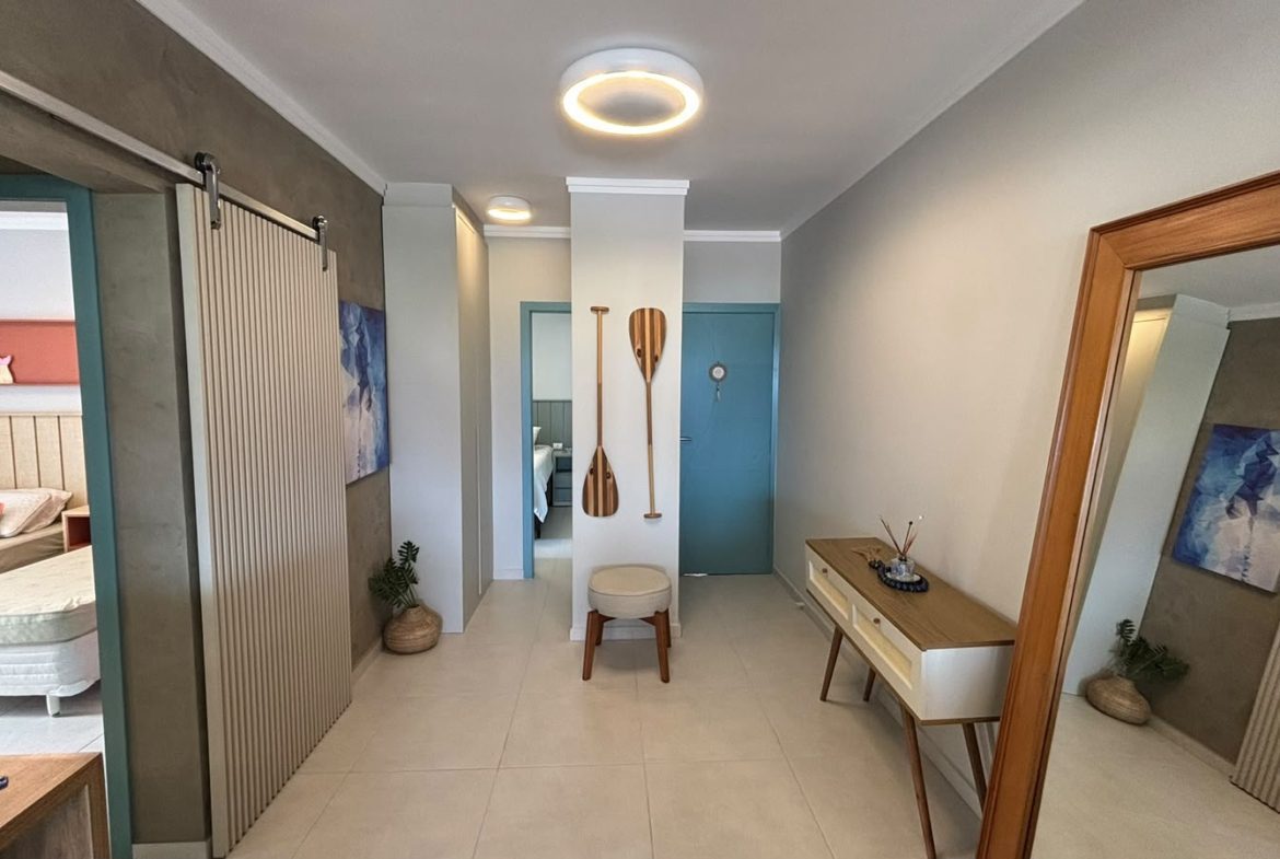 Circulação interna do apartamento