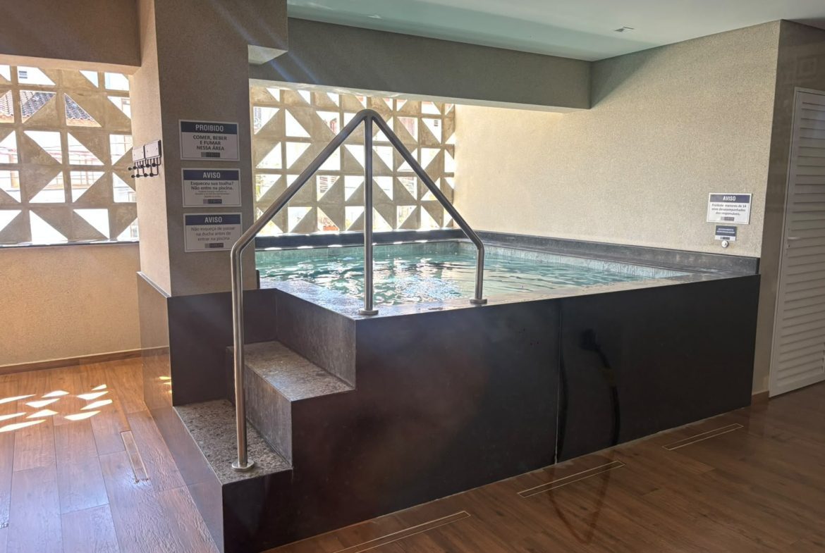 Sauna do condomínio