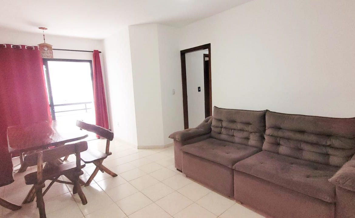 Sala de estar do apartamento de 85 m²