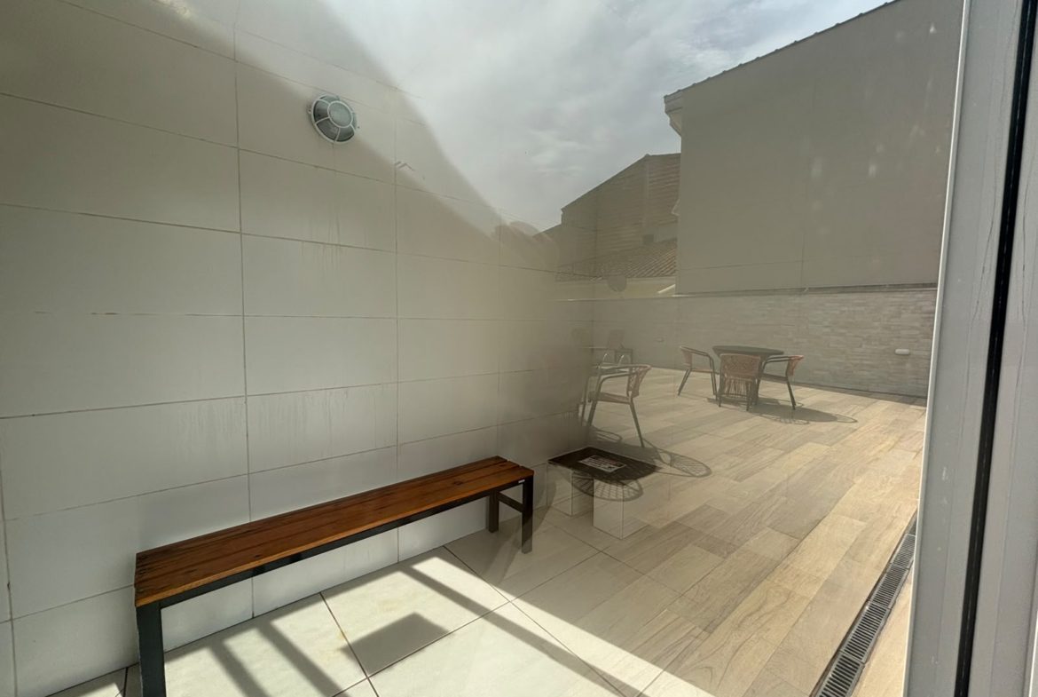 Sauna do condomínio