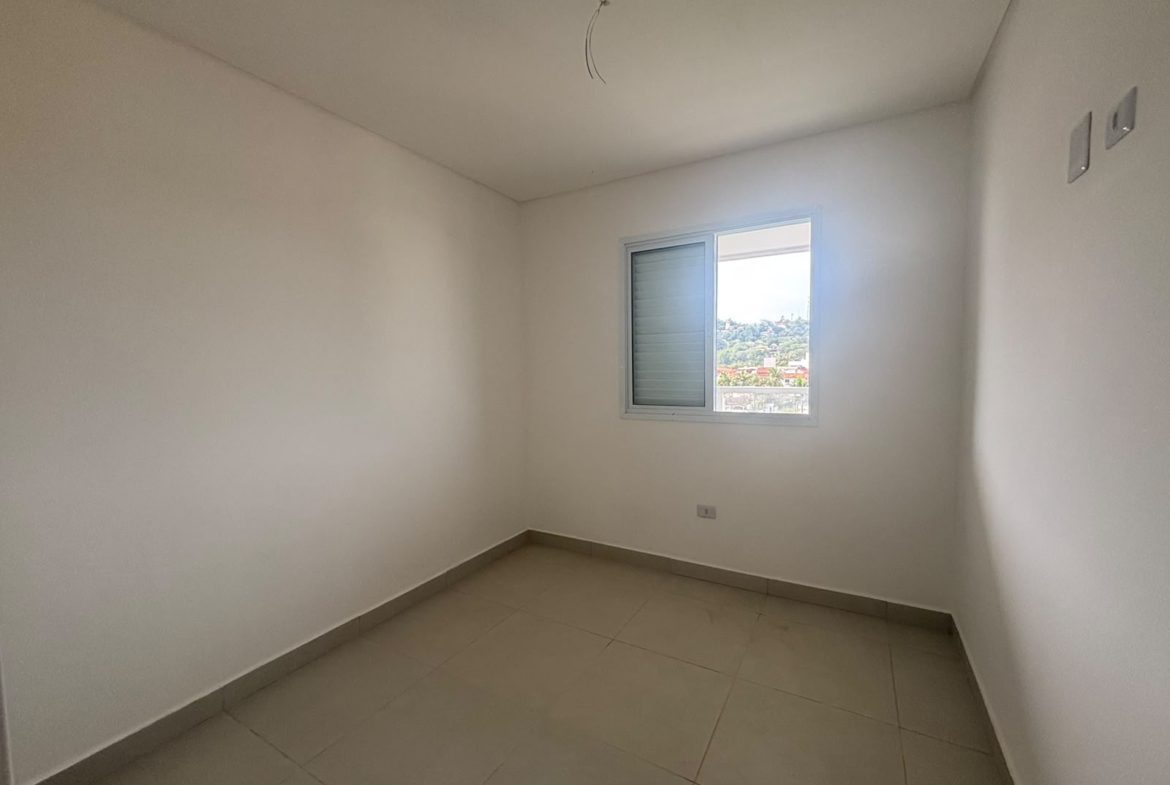 Dormitório do apartamento de 2 quartos