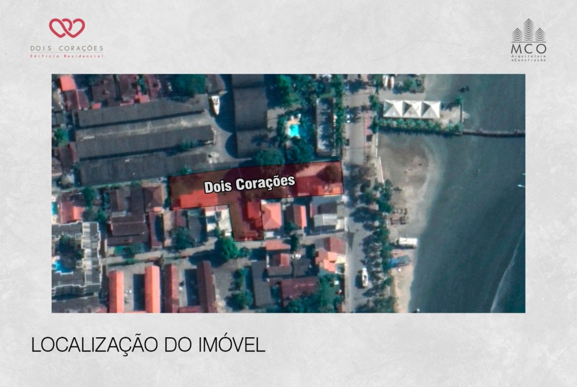 Localização do Residencial Dois Corações no Itaguá