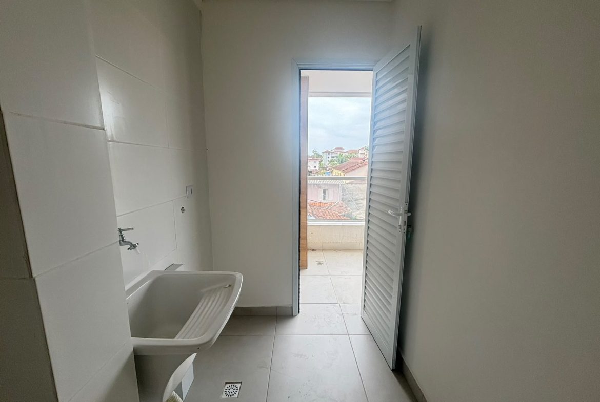 Lavanderia do apartamento no Itaguá