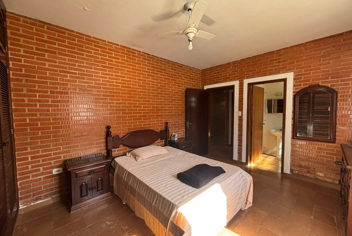 Quarto da casa no Centro de Ubatuba