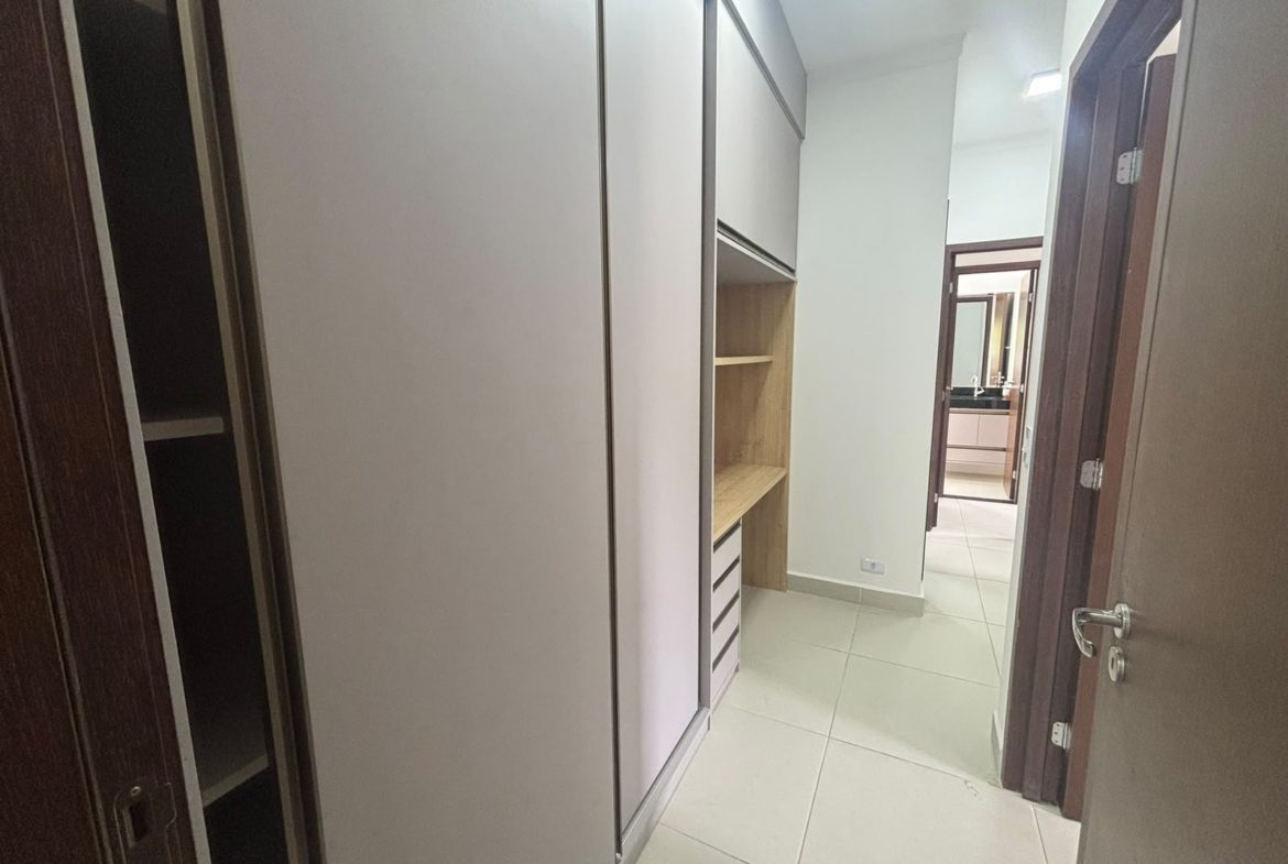 Corredor interno de acesso aos dormitórios