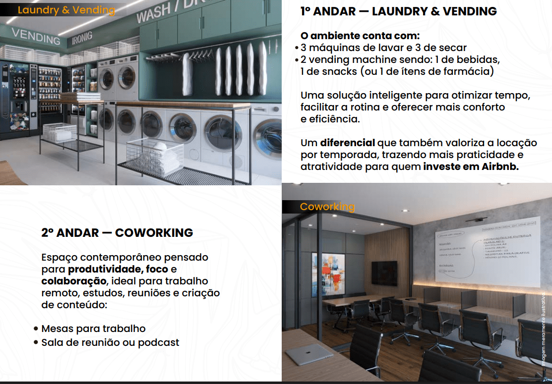 Captura de Tela (6) Perspectivas da Laundry & Vending e do coworking do Olive Itaguá