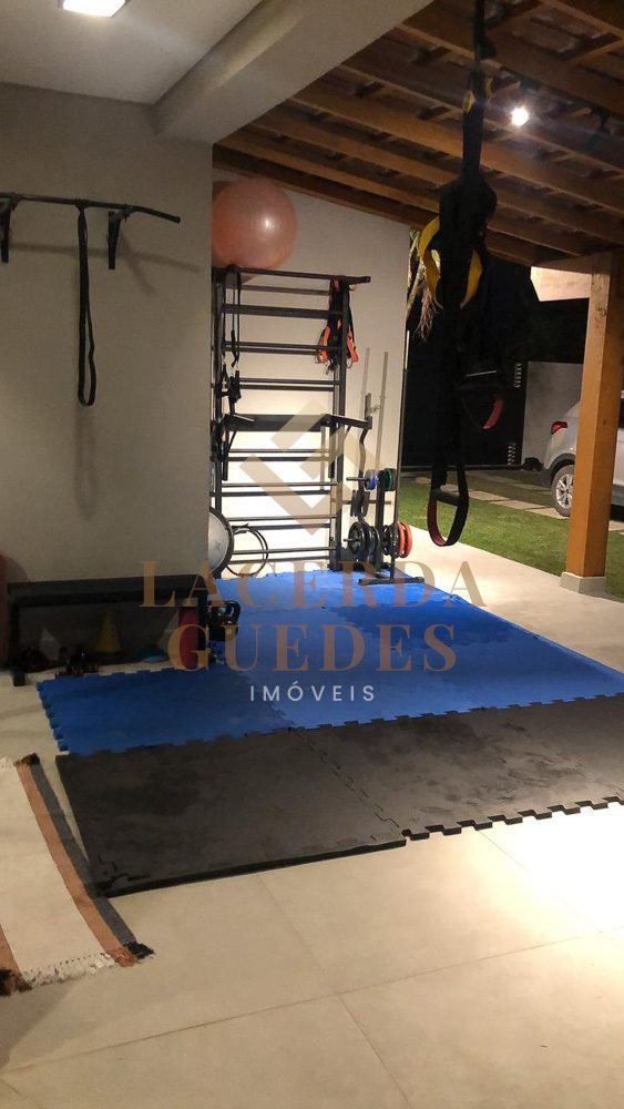 Casa-a 300 Metros-da Praia do Sapê-com 3 Suítes-Piscina-23 Espaço fitness da residência