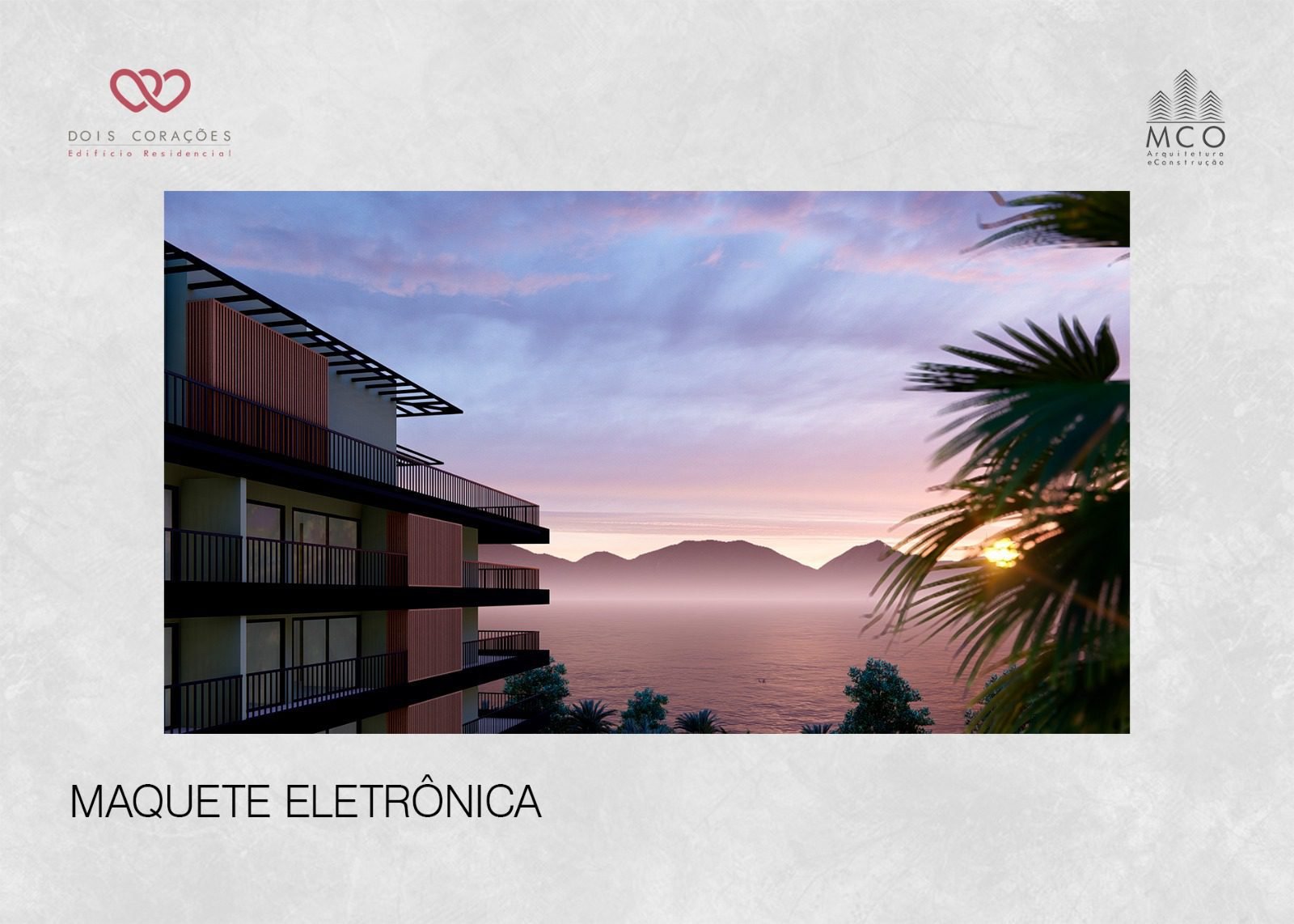 apartamento-dois-coracoes-itagua-113m2 (8) Perspectiva do Residencial Dois Corações frente ao mar