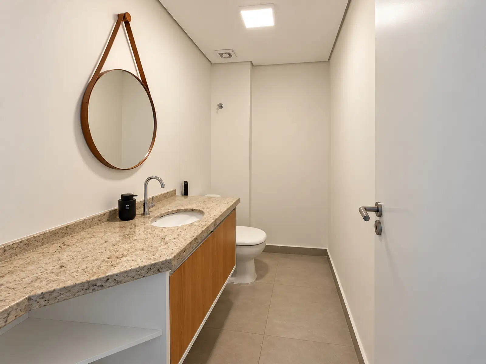 apartamento-duo-itagua-112m2-lavabo Lavabo do apartamento de 112 m² no Duo Itaguá