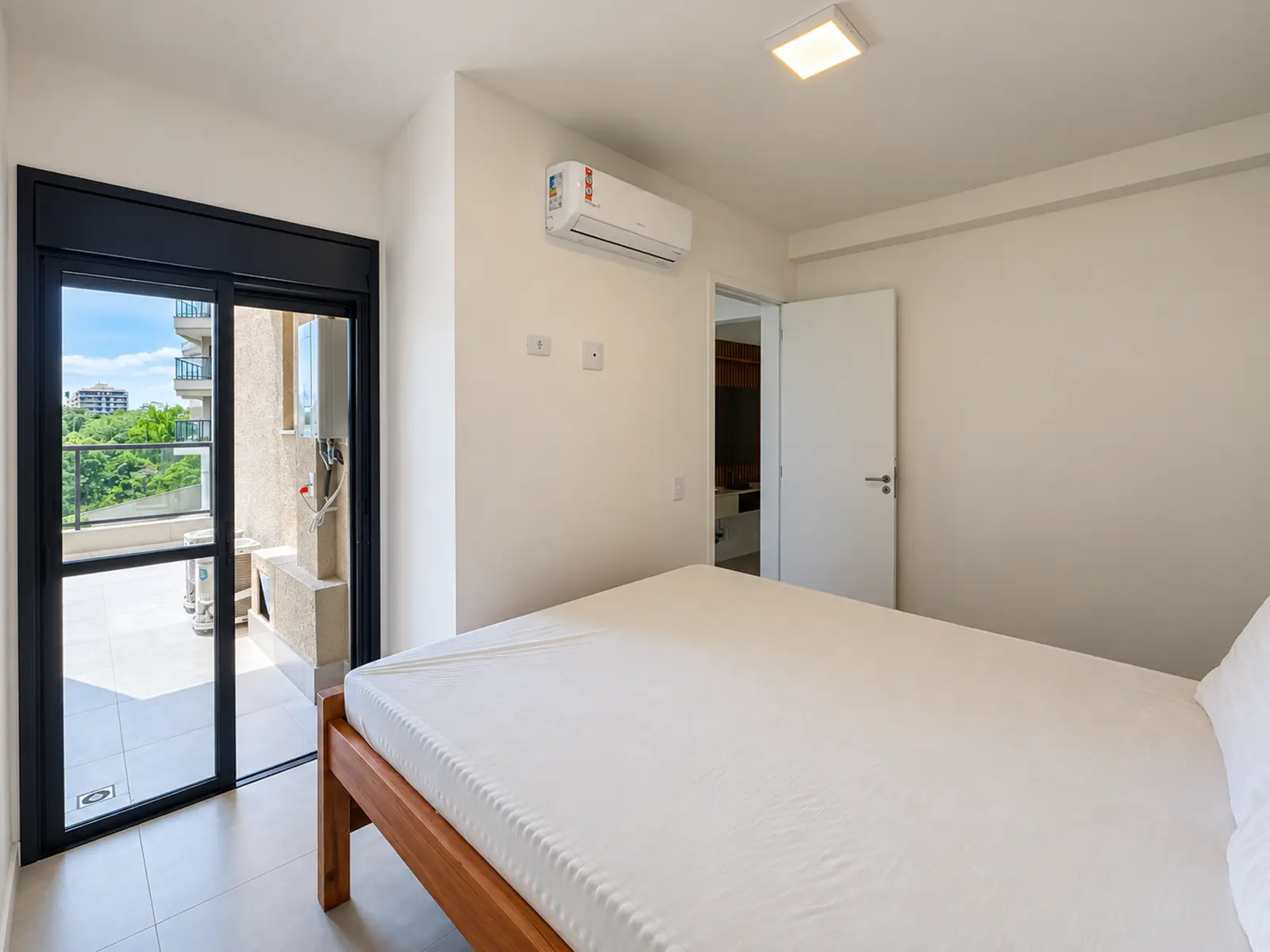apartamento-duo-itagua-85m2-dormitorio Segundo dormitório do apartamento de 85 m² no Duo Itaguá
