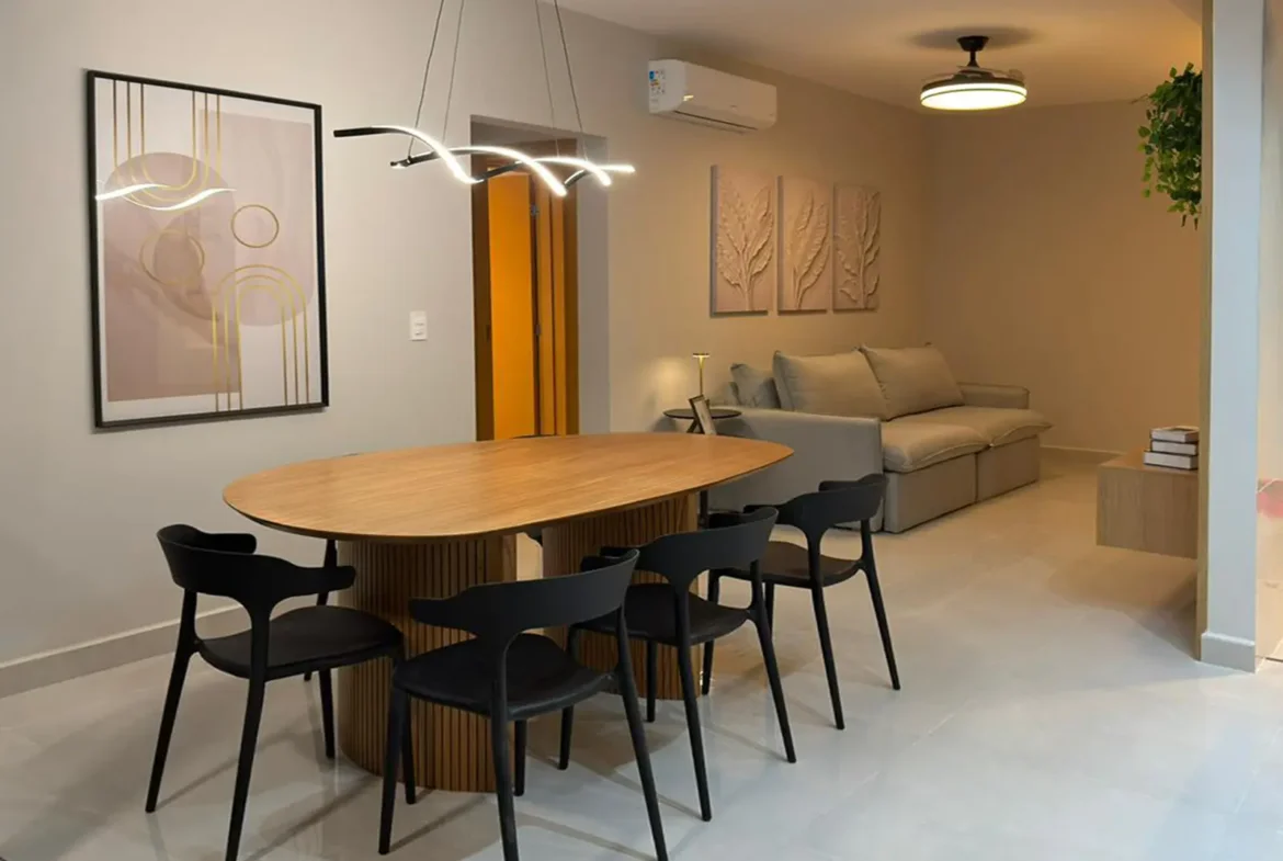 Detalhes da área gourmet do apartamento no Vie Saine
