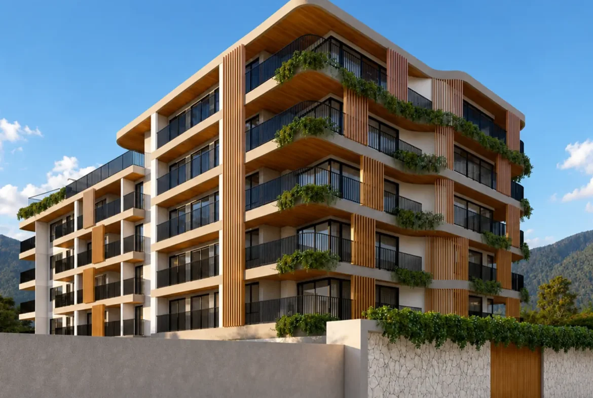 Perspectiva externa do Rio Residencial no Centro de Ubatuba